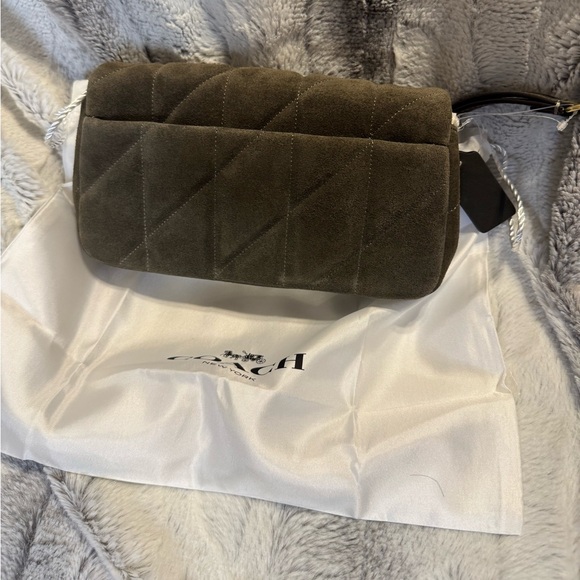 Coach - Quilted Tabby 19 Olive - NWT Chain Strap & Wristlet 2025 Retail - $295 - Picture 2 of 15